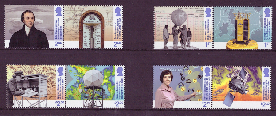 (image for) SG5122 / 29 2024 Weather Forecasting unmounted mint set of 8 - Click Image to Close